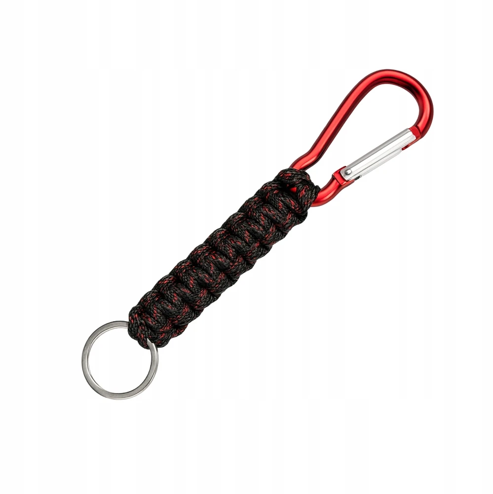 Bez Marki Karabinas su Paracord virve raktams, kuprinei, didele