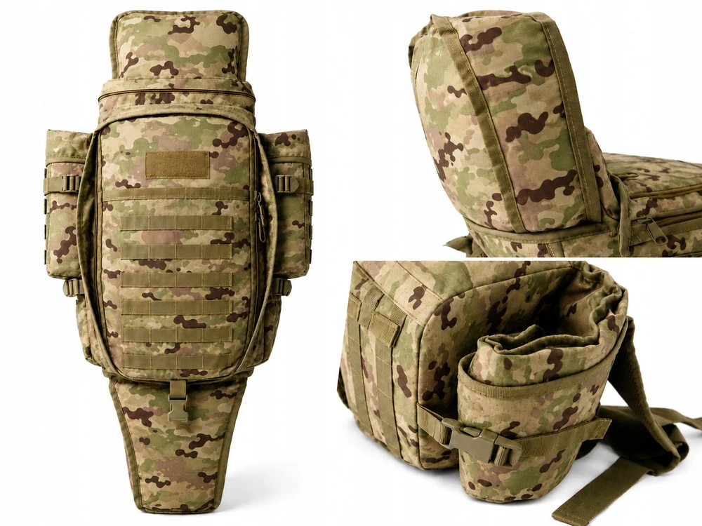 Bez Marki Karinė BACKPACK 70L Camo taktinė karinė su 120cm ginklo gaubtu