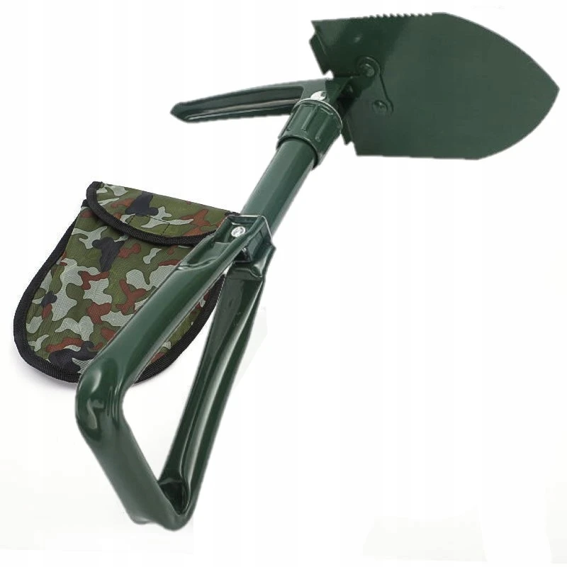 Bez Marki Kastuvas sulankstomas karinis kastuvas Pickaxe Survival Bushcraft didelis dėklas