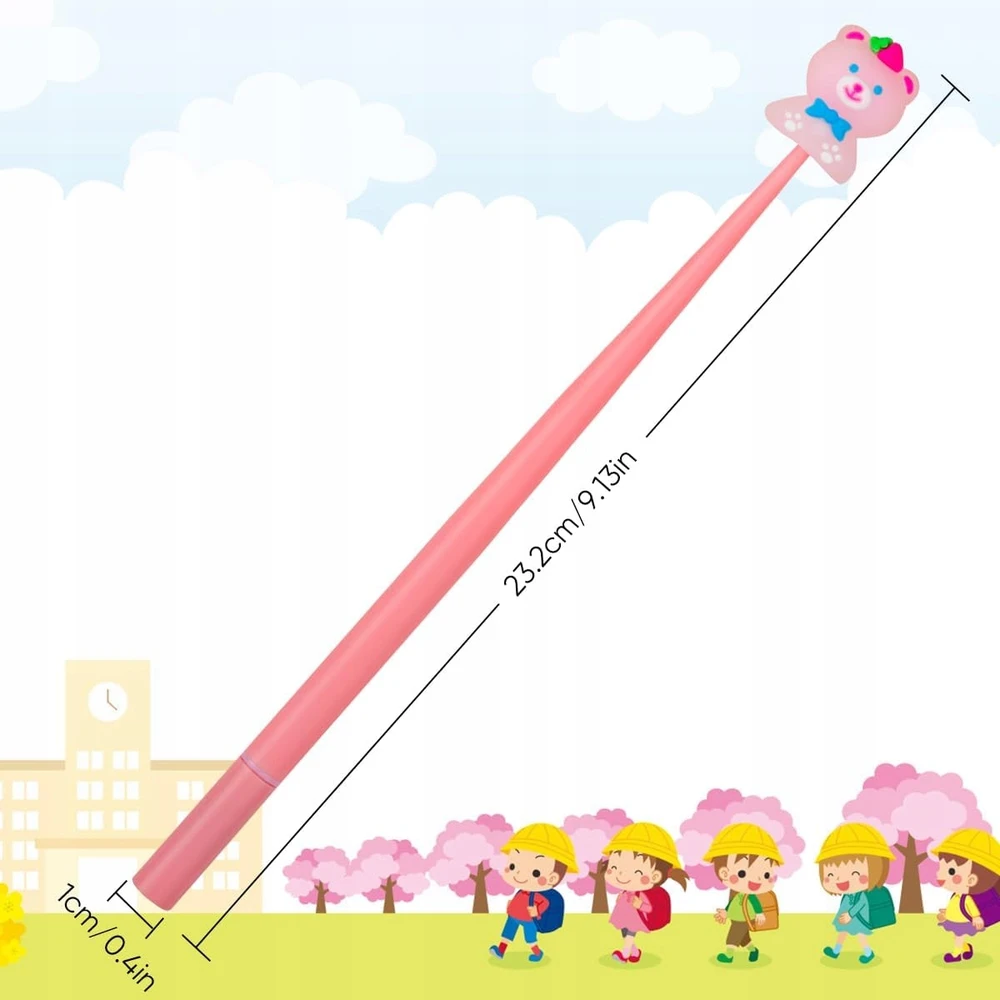 Bez Marki KAWAII SILIKONINIAI RAŠYKLAI SU GYVŪNAIS 30 Vnt