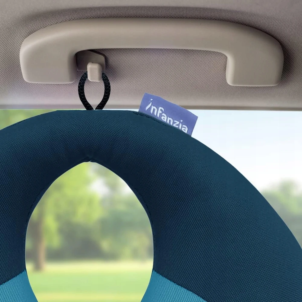 Bez Marki Kelioninė kaklo pagalvė su 360° atrama, mėlyna