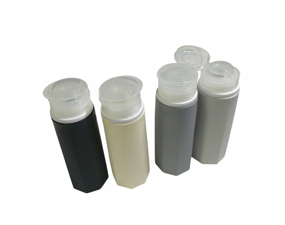 Bez Marki Kelioniniai daugkartiniai skysčių indelių rinkinys, 4x100ml