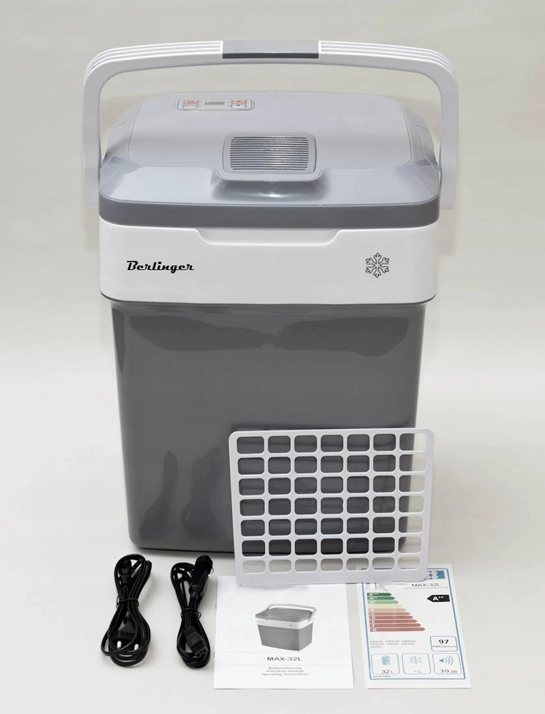 Bez Marki Kelioninis šaldytuvas Berlinger blokas 32L 12/230V su termostatu XXXL aušintuvas