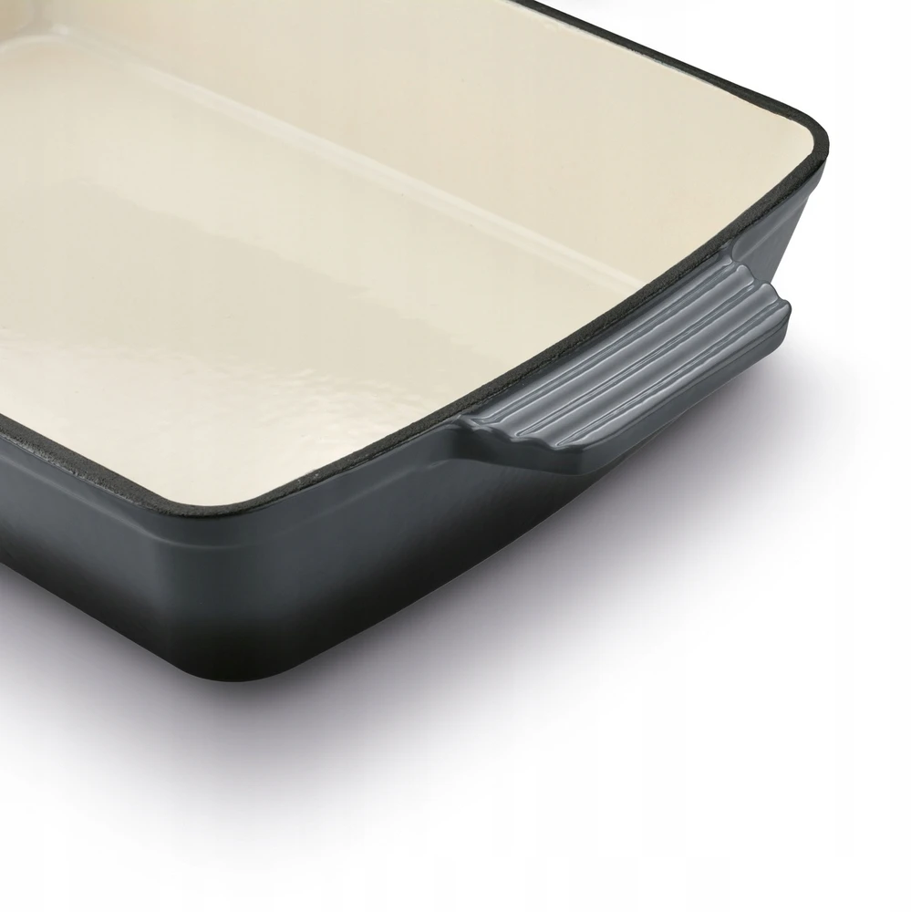 Bez Marki Kepimo formos torto skarda Emaliuota ketaus kepimo skarda 39x23x7 cm