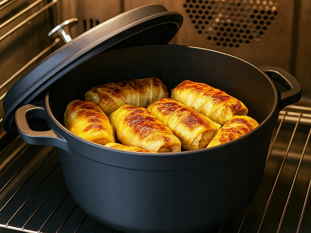 Bez Marki Puodas su dangčiu 6,6 l indukcijai