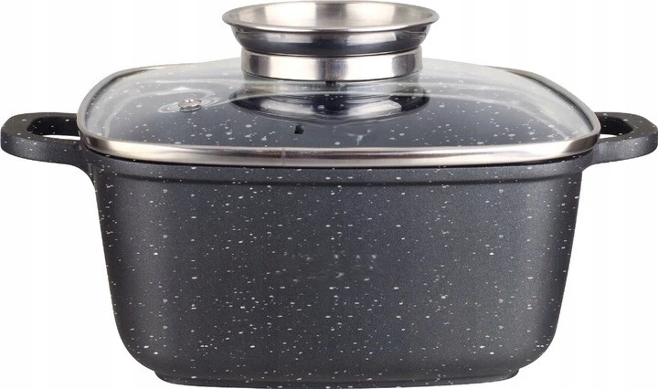 Bez Marki KEPOTINIS MARMULINIS PUODAS 2,8l 20cm INDUKCINIŲ DUJŲ MASTERPAN 2101 - 2026