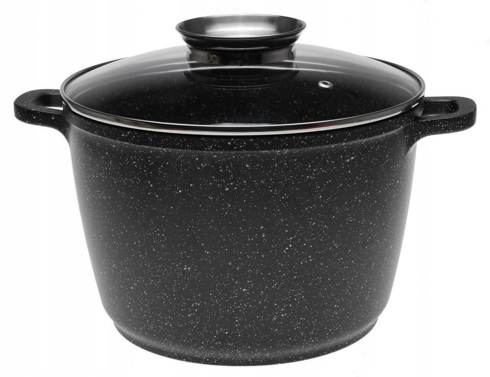 Bez Marki KERAMINIS PUODAS Marmurinis KADELIS Gilus aukštas 4l 20cm 4066