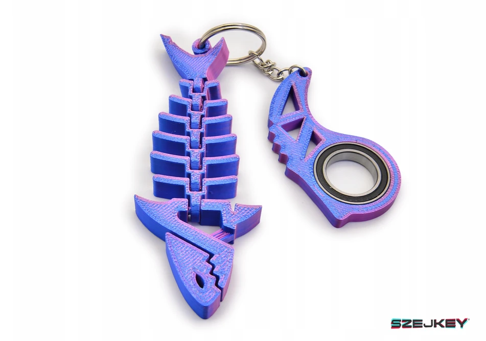 Bez Marki Keyrambit Rekinek Fidget Spinner 3d - Žaislas su besisukančiu guoliu
