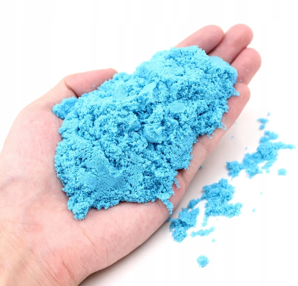 Bez Marki KINETIC MAGICAL SAND 1KG SANDLINE COLORS PLASTIC STOCK
