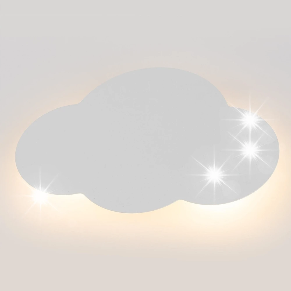 Bez Marki KINKIET LAMPA ŚCIENNA TK LIGHTING CLOUD 4964 G9 CHMURKA Baltas