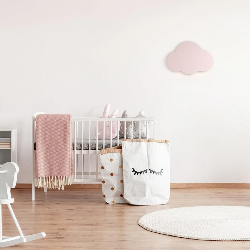 Bez Marki KINKIET LAMPA ŚCIENNA TK LIGHTING CLOUD 4967 KSZTAŁT CHMURKA ROŽINĖ
