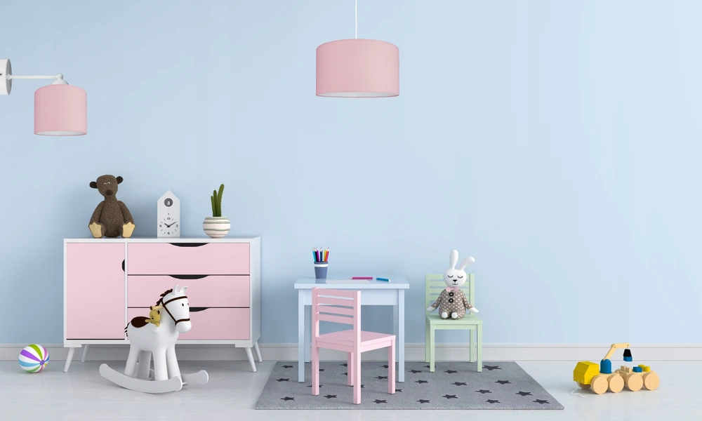 Bez Marki Kinkiet lampa ścienna vaikams nowoczesny abażur 20cm słoneczny geltona Led