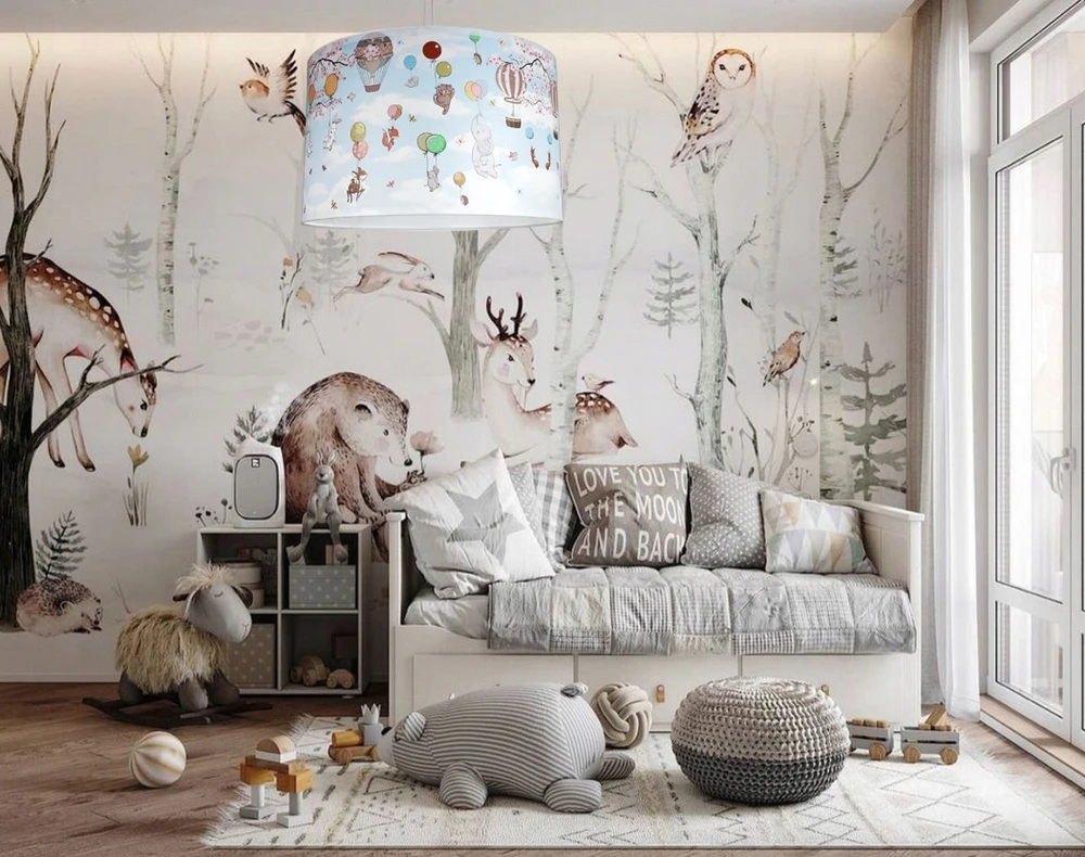 Bez Marki Kinkiet ścienny lampa ścienna SŁONIK BŁĘKITNY kinkiety ścienne loft led