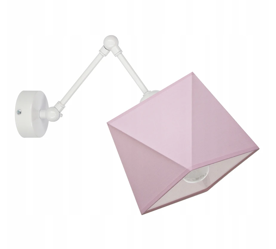 Bez Marki Kinkiet ścienny na przegubach DIAMENCIK lampa ścienna loft abażur kinkiety