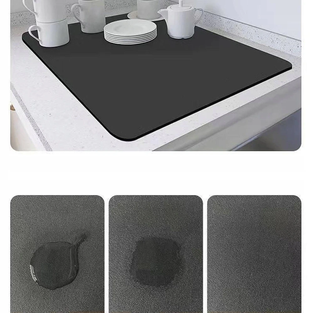 Bez Marki Kitchen Absorbent Drip Pad Absorbent Ind Drying Mat Bar Hotel B Style