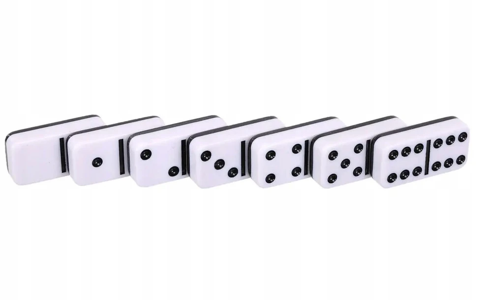 Bez Marki Klasikinis domino žaidimas metalinėje dėžutėje