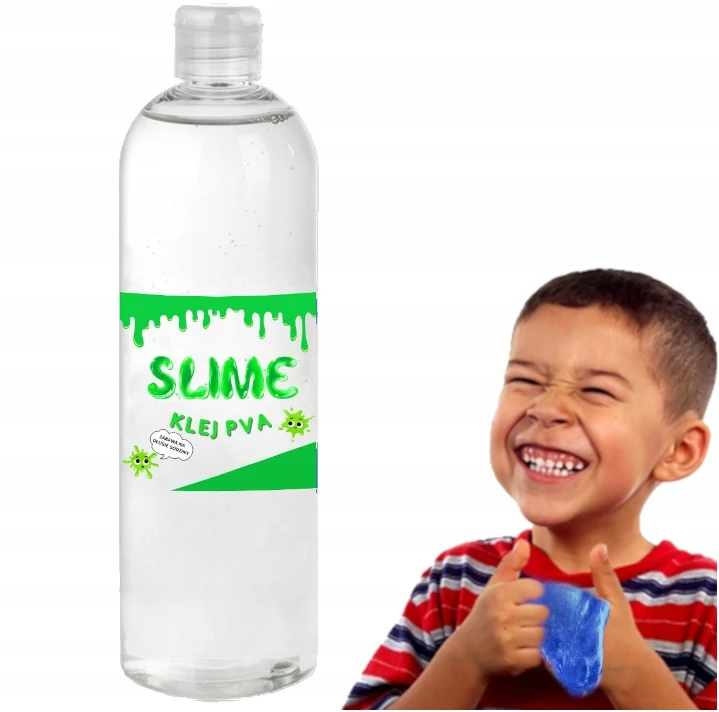 Bez Marki KLEJ PVA DO SLIME AKTYWATOR GLUTY GLUTKI LITR 1L
