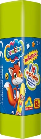 Bez Marki Klej znikający w sztyfcie vaikams 12g Bambino 1 sz. fiolet-transparentny