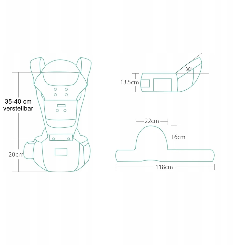 Bez Marki KLUBŲ NEŠYKLĖ ERGONOMINĖ NUGARA MINKŠTA SAUGI NEWBORN KINDER STRING ATMINTIES PUTOS