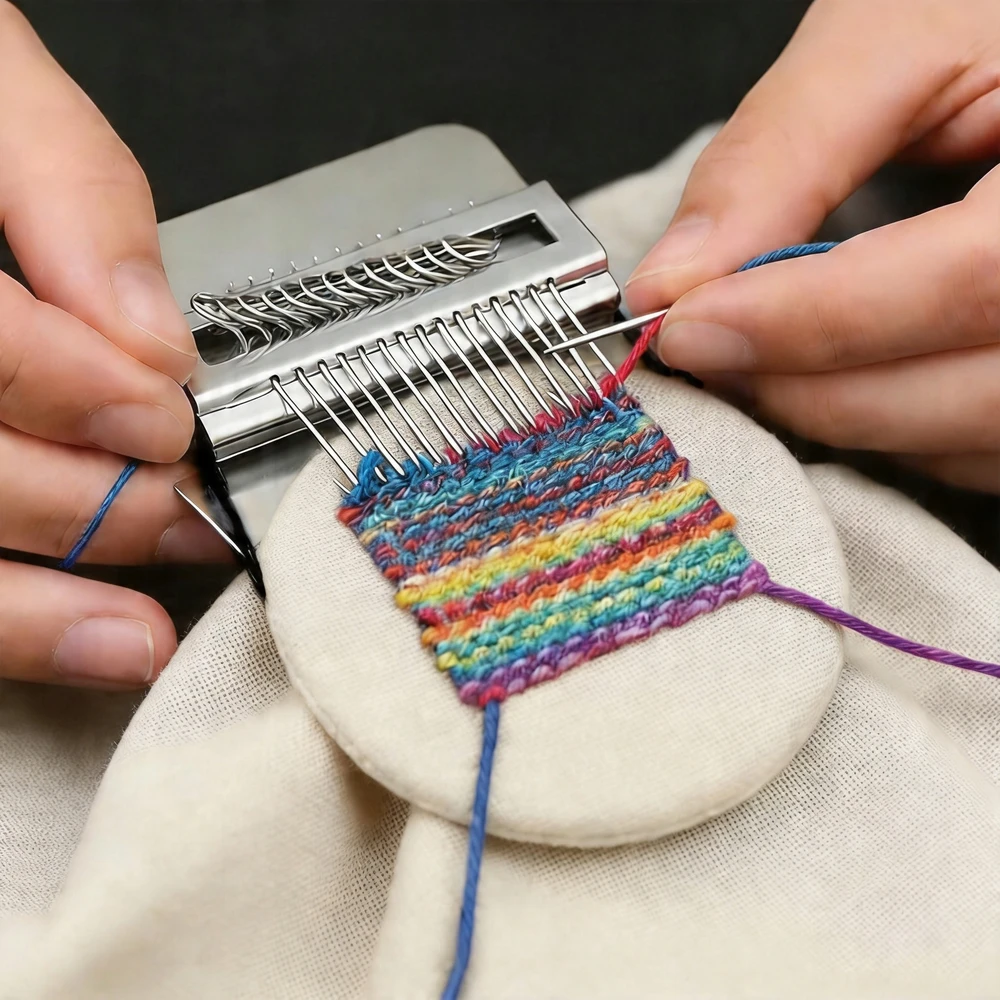 Bez Marki Knit Patch Kit PatchMaker, Nešiojama Darning Lom pradedantiesiems, 14 kontaktų