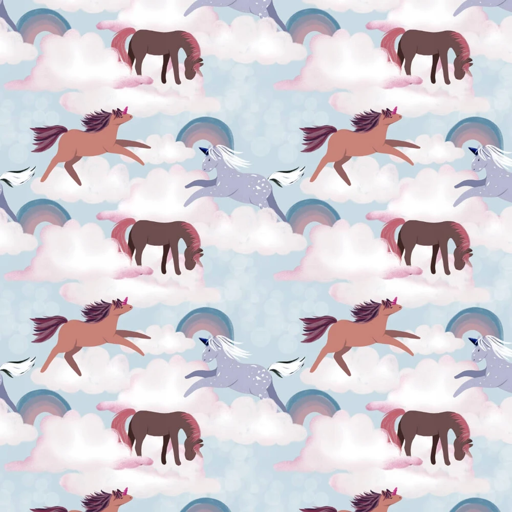 Bez Marki Kołderka obciążeniowa Senso-Rex Kids Gravity 60x100 cm Rainbow Horses