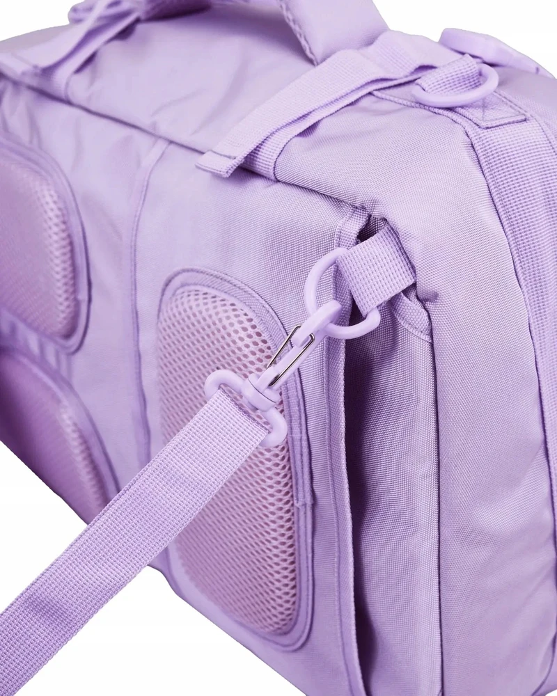 Kelioninis Bez Marki Kompaktiška kelioninė kuprinė lėktuvo bagažui, 14 colių nešiojamam kompiuteriui, „Wings m01U“ violetinė