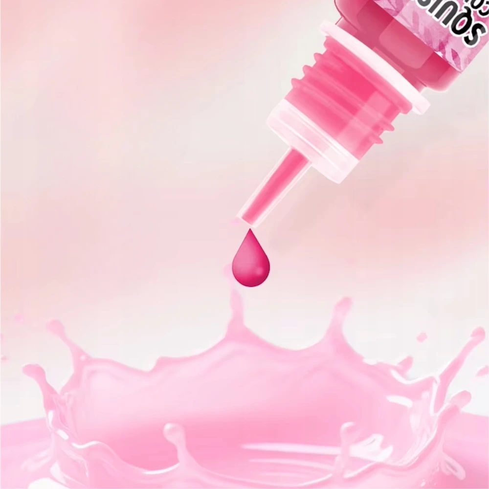 Bez Marki Koncentruotas Rožinis Dažiklis Silikonui, Squishy, Slime 5ml