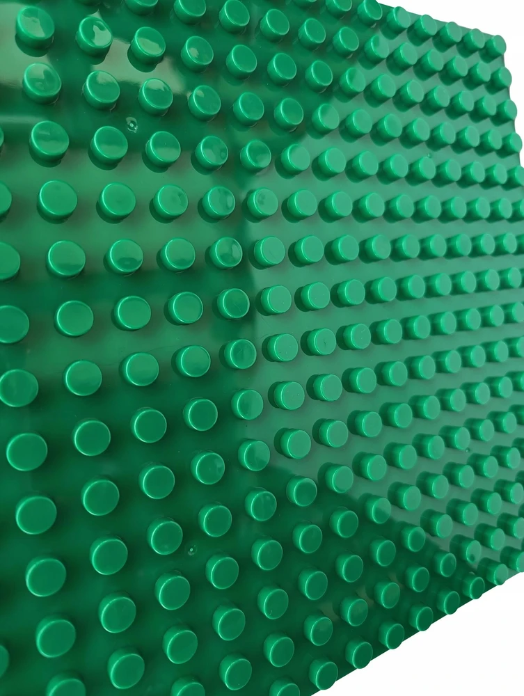 Bez Marki KONSTRUKCINĖ PLOKŠTELĖ 16x16 KAIŠČIŲ PAGRINDAS DUPLO BLOKELIAMS