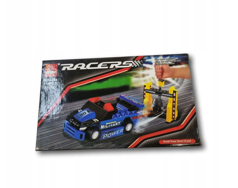 Bez Marki KONSTRUKCINIAI BLOKAI PEIZHI RACERS 0254 114 VNT