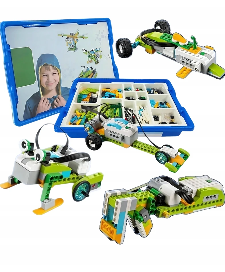 Bez Marki KONSTRUKCINIAI KLUOKAI STATYBINĖS ROBOTIKO MOKYTI 280 vnt. ANDROID SMART 2.0