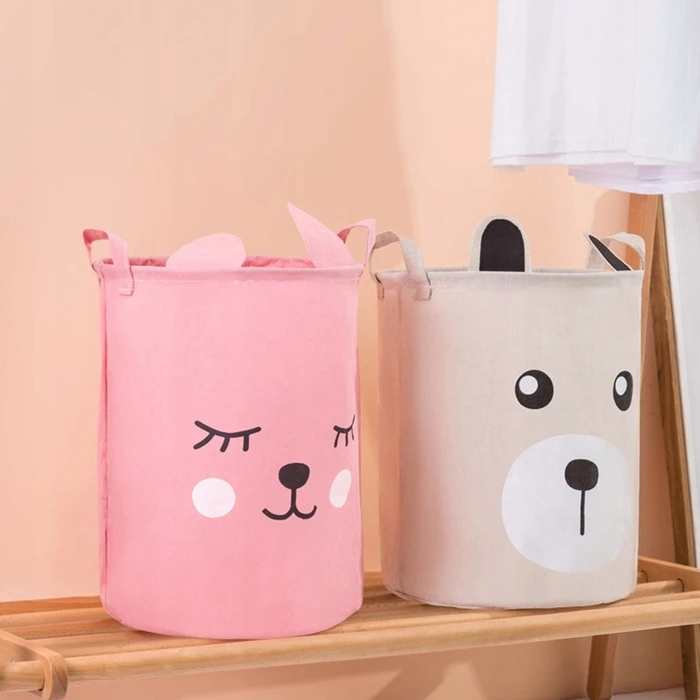 Bez Marki KOSZ ORGANIZER NA ZABAWKI MIŚ WODOODPORNY POJEMNIK