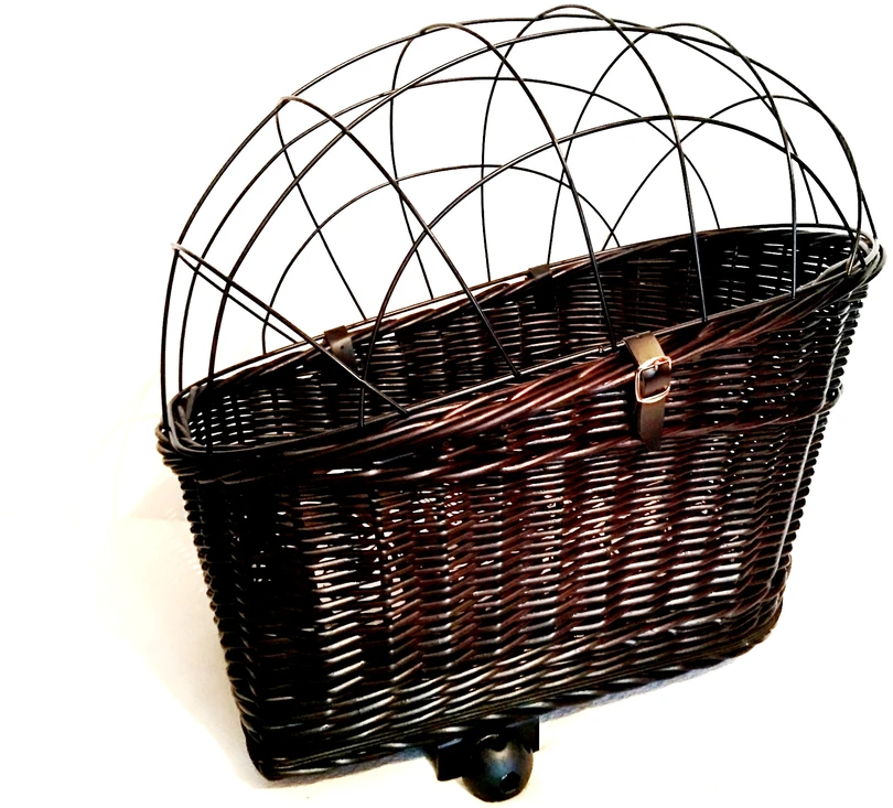 Bez Marki Krepšelis, WICKER DVIRAČIO KREPŠĖLIS, ŠUNS-KATINĖ - BAGAŽINĖ