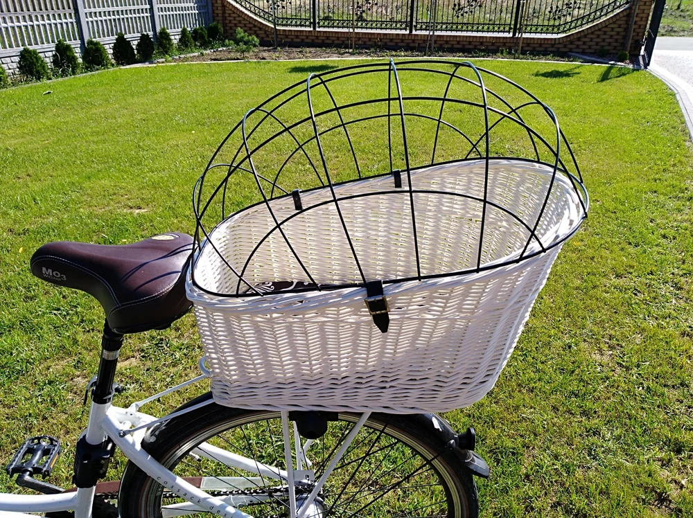 Bez Marki Krepšelis, WICKER DVIRAČIO KREPŠĖLIS, ŠUNS-KATINĖ - BAGAŽINĖ