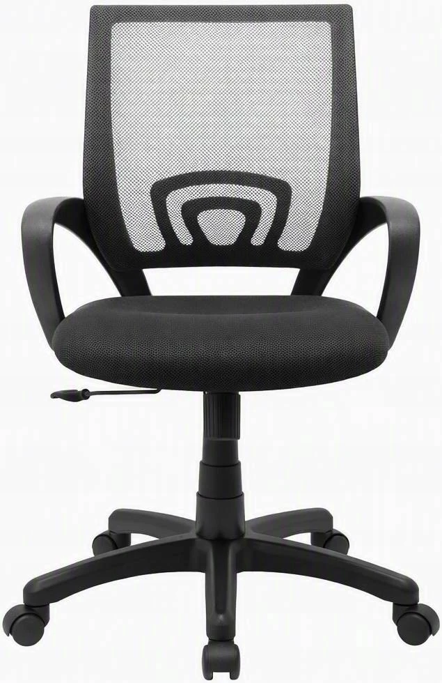 Bez Marki Krzesło Biurowe JONAS Szare Fotel Ergonomiczny Siatka Obrotowe do Biura