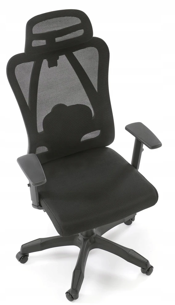 Bez Marki Krzesło biurowe VERTEX juoda ergonomiczny fotel sukamasis do pracy i nauki