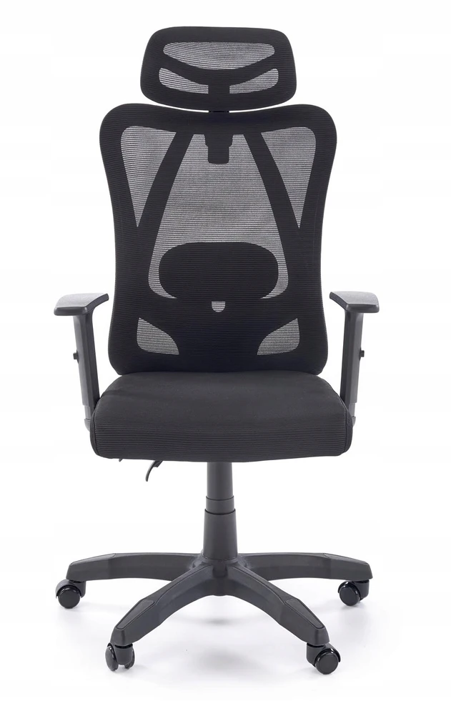 Bez Marki Krzesło biurowe VERTEX juoda ergonomiczny fotel sukamasis do pracy i nauki