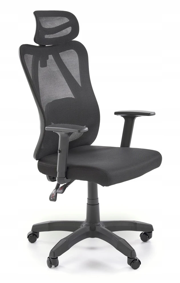 Bez Marki Krzesło biurowe VERTEX juoda ergonomiczny fotel sukamasis do pracy i nauki