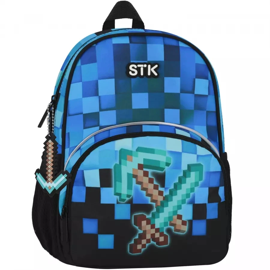 Bez Marki Kuprinė DLA PRZEDSZKOLAKA DO PRZEDSZKOLA CHLOPCA MINECRAFT Žaidimas PIKSELE DUZY