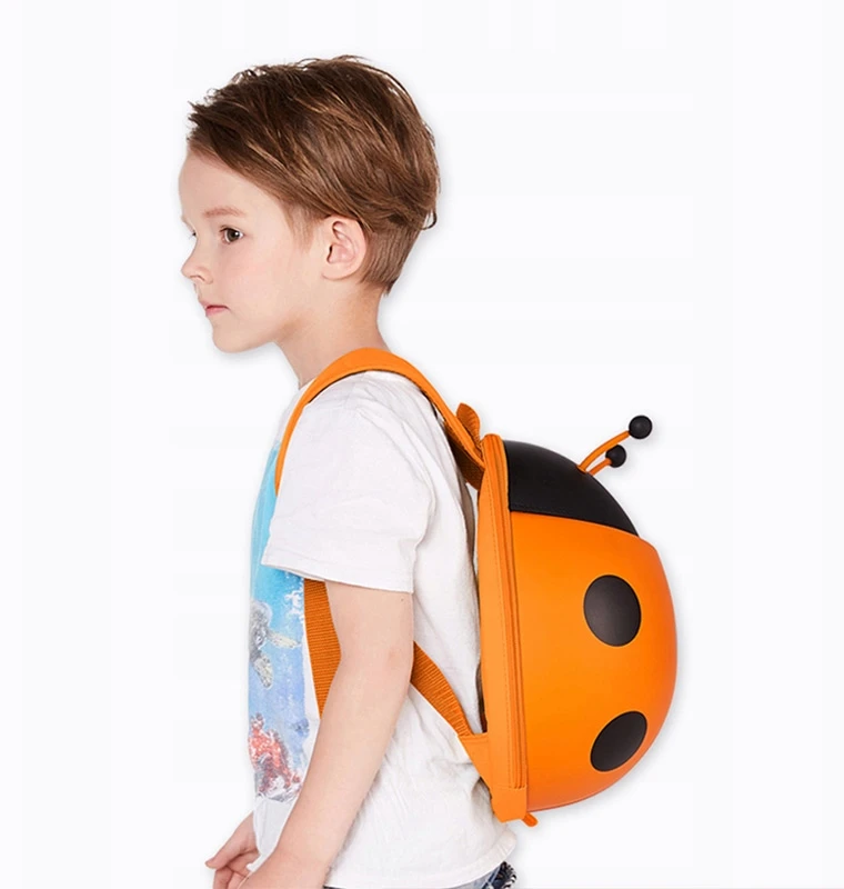 Bez Marki Kuprinė SUPERCUTE - Ladybird oranžinis