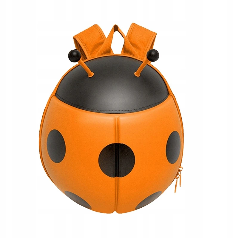 Bez Marki Kuprinė SUPERCUTE - Ladybird oranžinis
