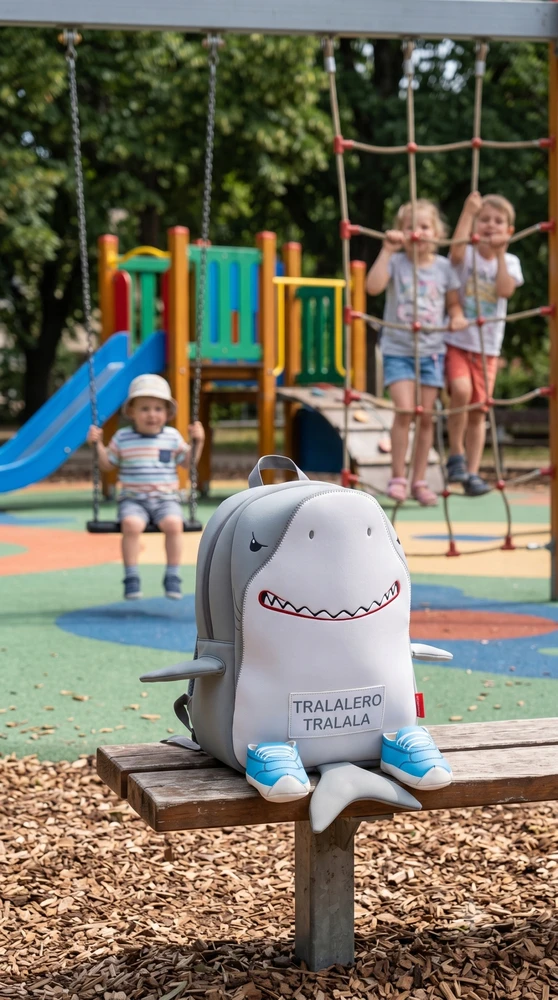 Bez Marki Kuprinė vaikams 3D Tralalero Tralala neoprenowy ROTWEAR
