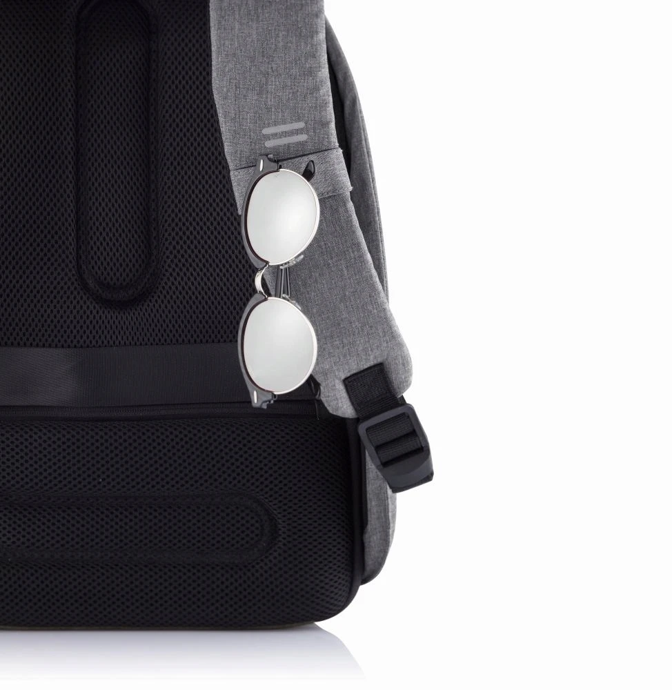 Kuprinė su apsauga nuo vagių XD Design Bobby Hero XL, Juodos/Pilkos spalvos
