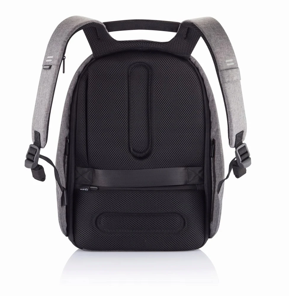Kuprinė su apsauga nuo vagių XD Design Bobby Hero XL, Juodos/Pilkos spalvos