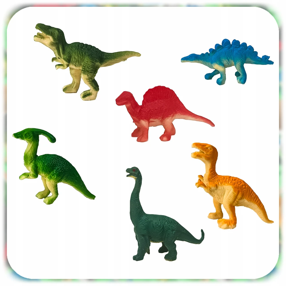 Bez Marki KŪRYBINGAS RINKINYS SU LED FONINIO APŠVIETIMO TERARIUM DINOSAURO NAKTINE LEMPA