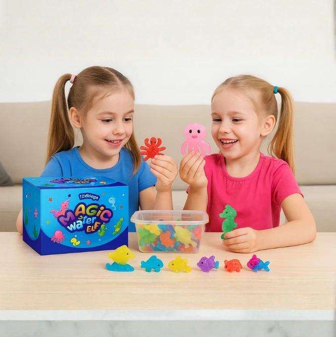 Bez Marki Kūrybingų vaikų edukacinis rinkinys „pasidaryk pats“ gelis „Magic Vanduo Figures Colors“.