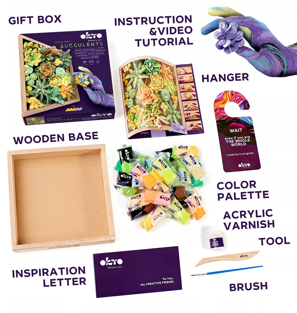 Bez Marki Kūrybinis rinkinys Diy Wood&Craft 10009