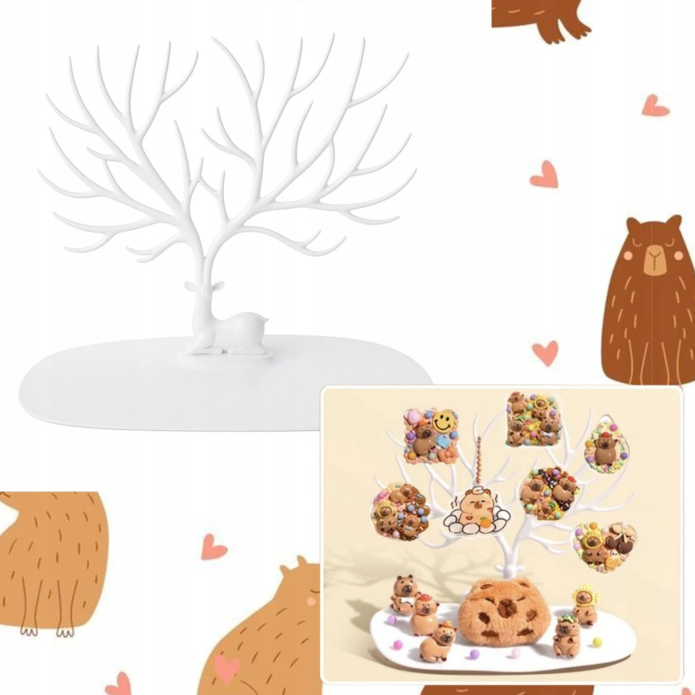 Bez Marki KŪRYBINIS RINKINYS, KURIAMAS „CAPYBARA JUWELRY DIY“ GAMYBOS DOVANAMS VAIKAMS