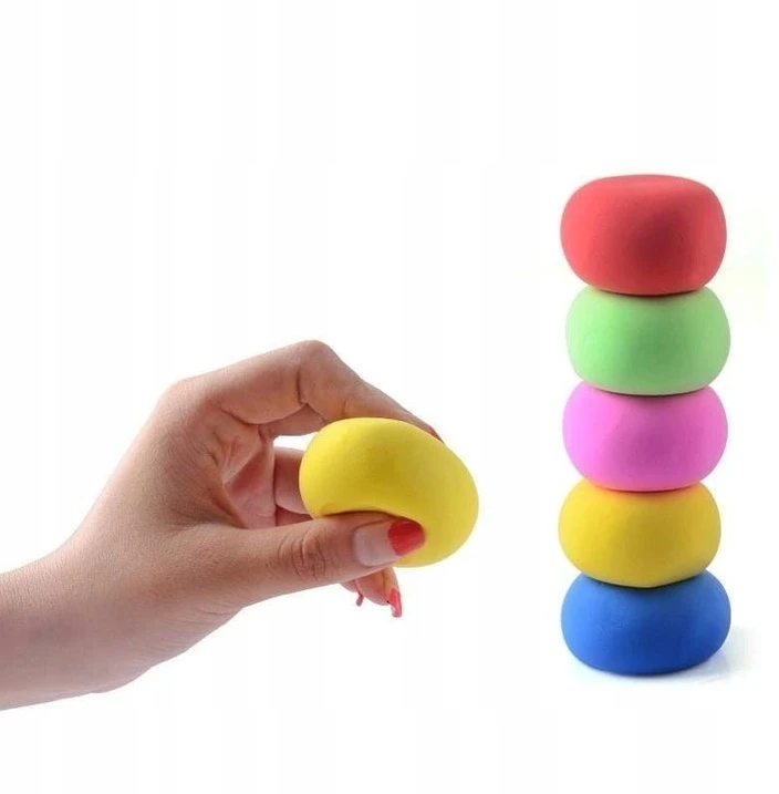 Bez Marki Kūrybos rinkinys PUTOMAS, PLASTIKOS PASTA, plastilinas, 12 SPALVŲ, dovana