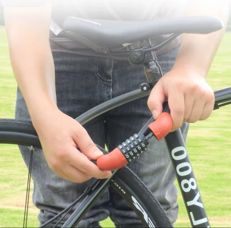 Bez Marki LABAI Tvirtas U formos užraktas su 5 skaitmenų KODU DVIRAČIUI IR MOTOROLERIUI
