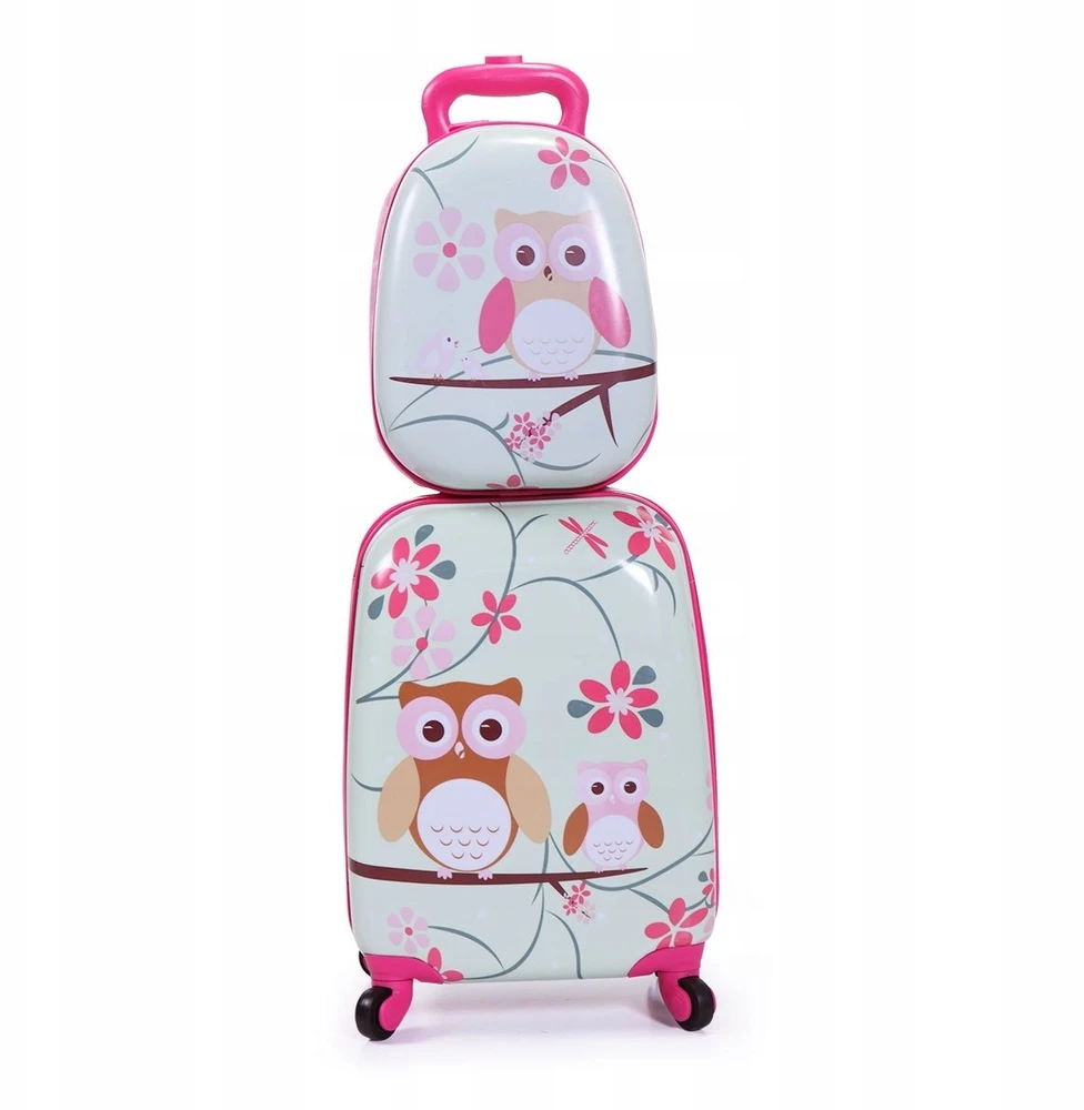 Bez Marki Marko Rinkinys Traveller Owls rožinė